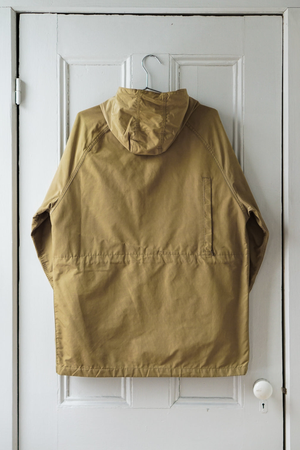 Hooded Camel Parka | Size L