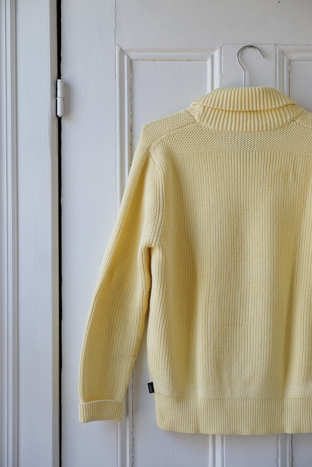Ralph Lauren Lemon Yellow Cotton Knit | Size L