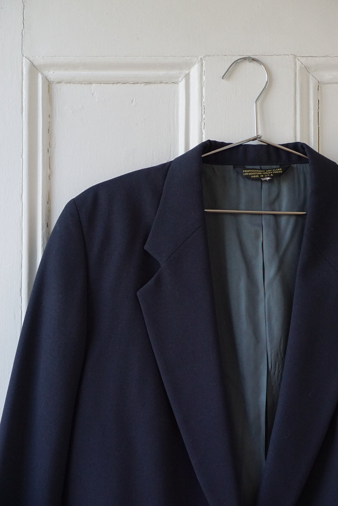 Navy Blue Single Button Blazer | Size M/L