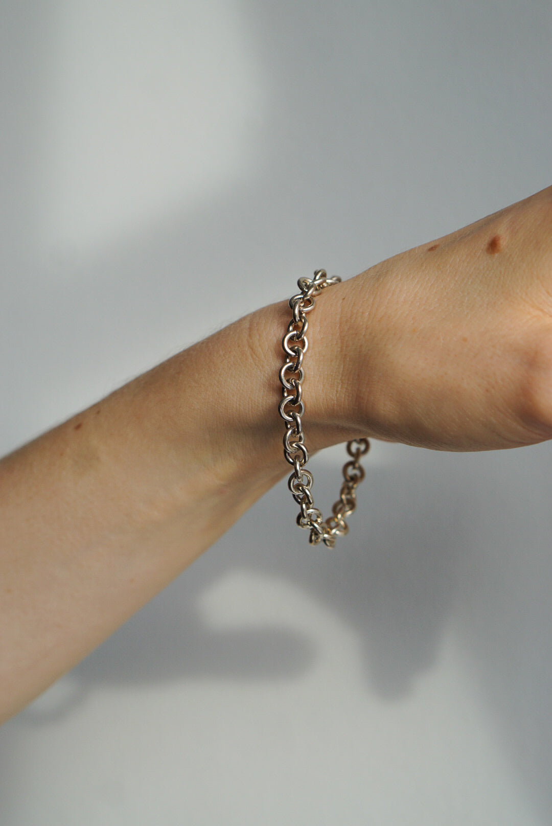 Sterling Silver Rolo Chain Bracelet