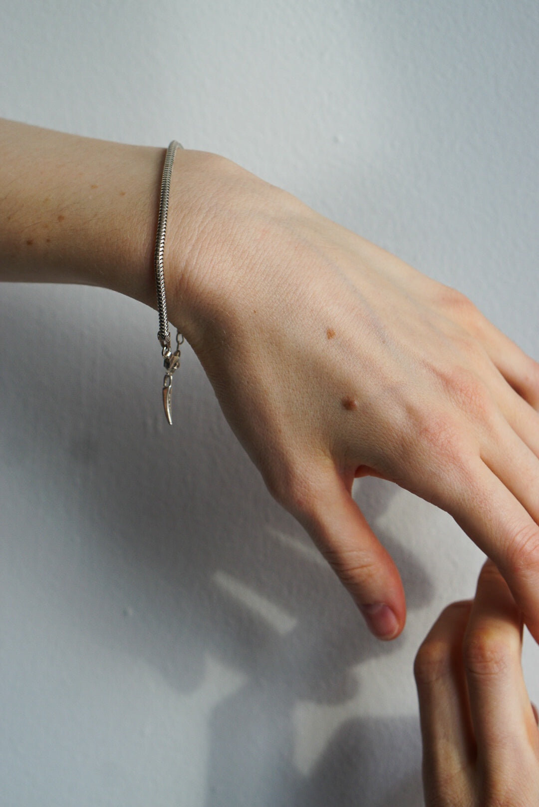 Italian Sterling SIlver "Bacio" Bracelet