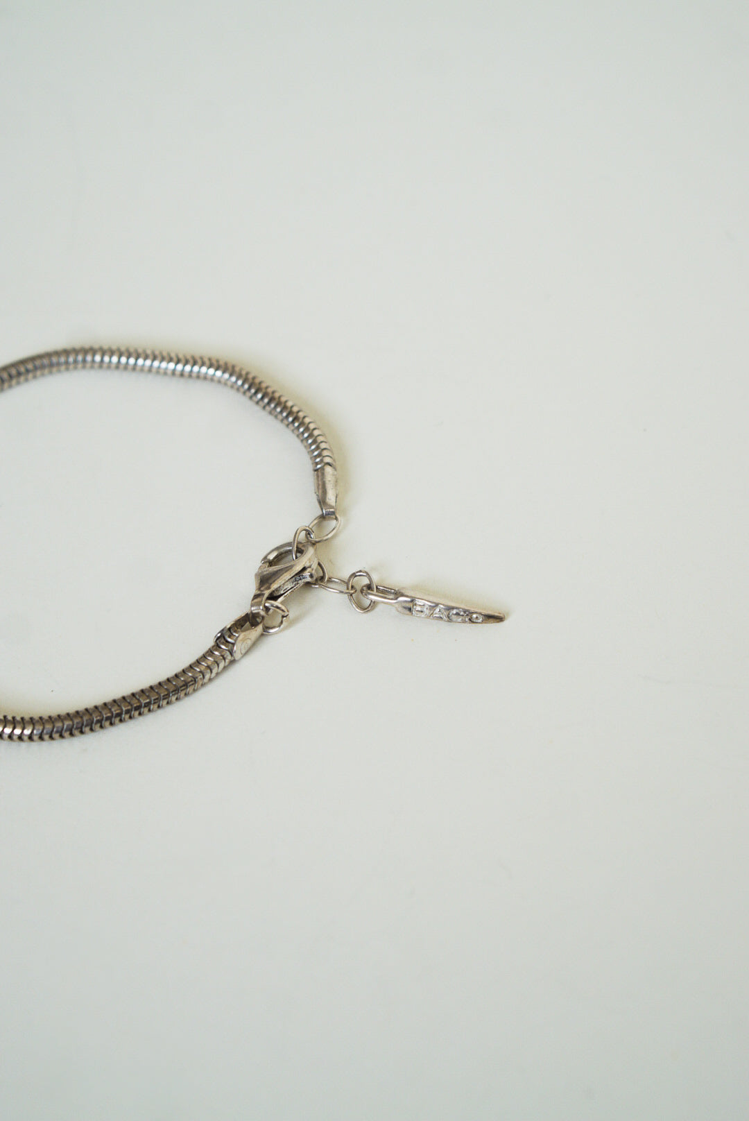 Italian Sterling SIlver "Bacio" Bracelet