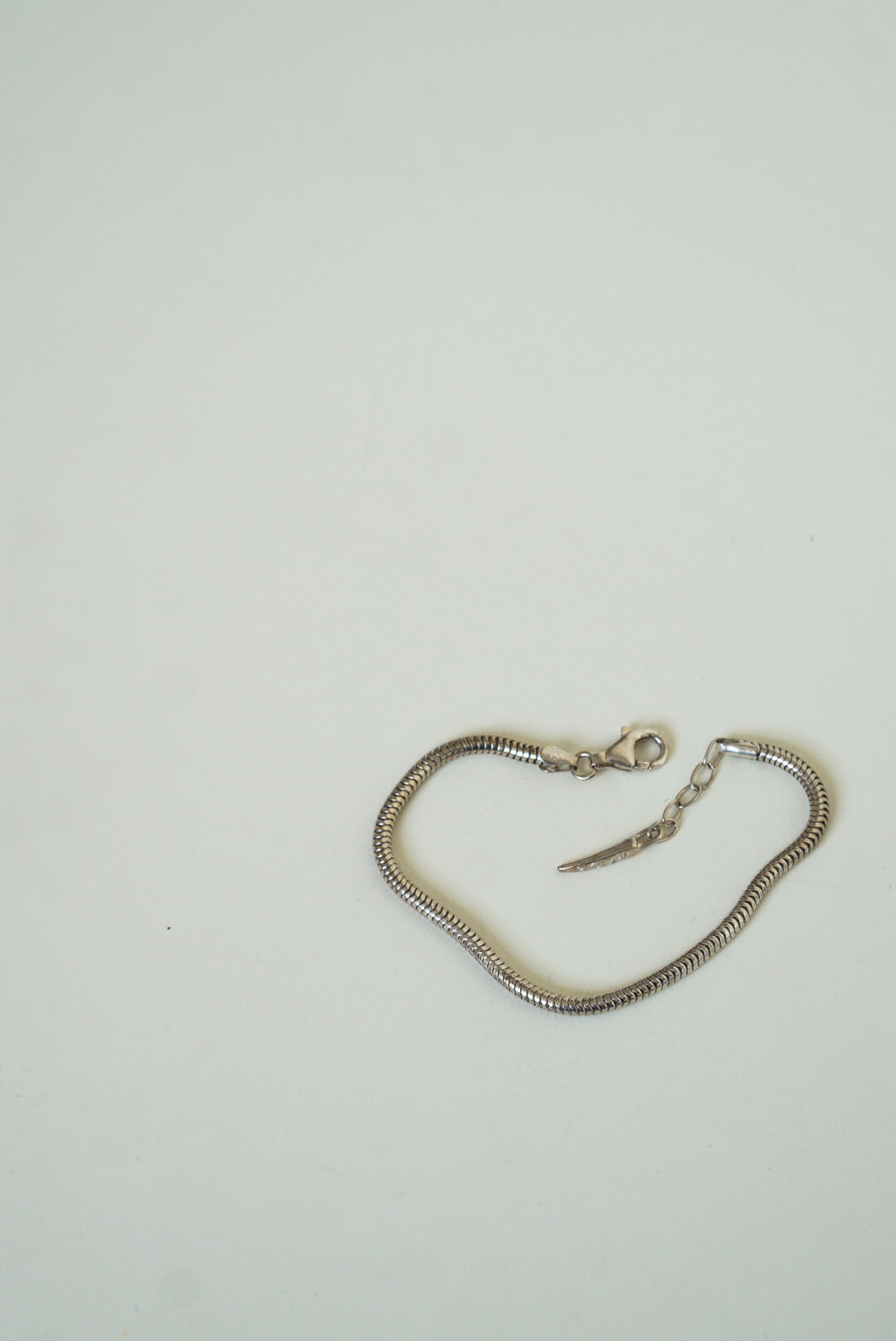 Italian Sterling SIlver "Bacio" Bracelet