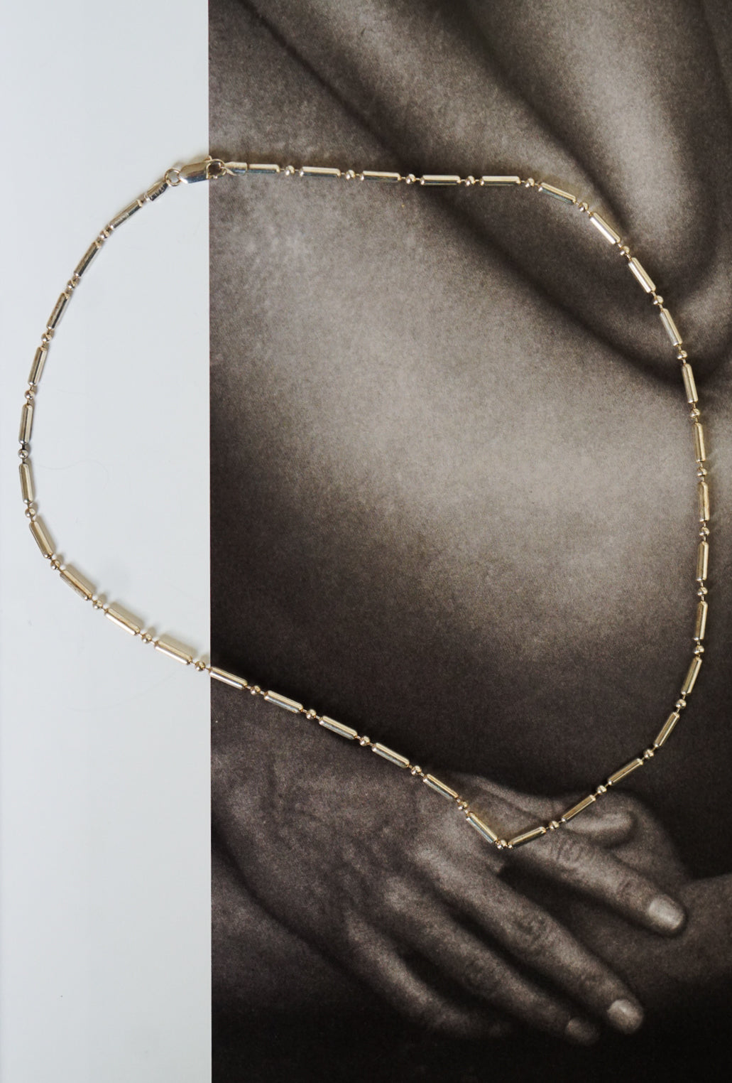 20" Italian Sterling Silver Tube Chain