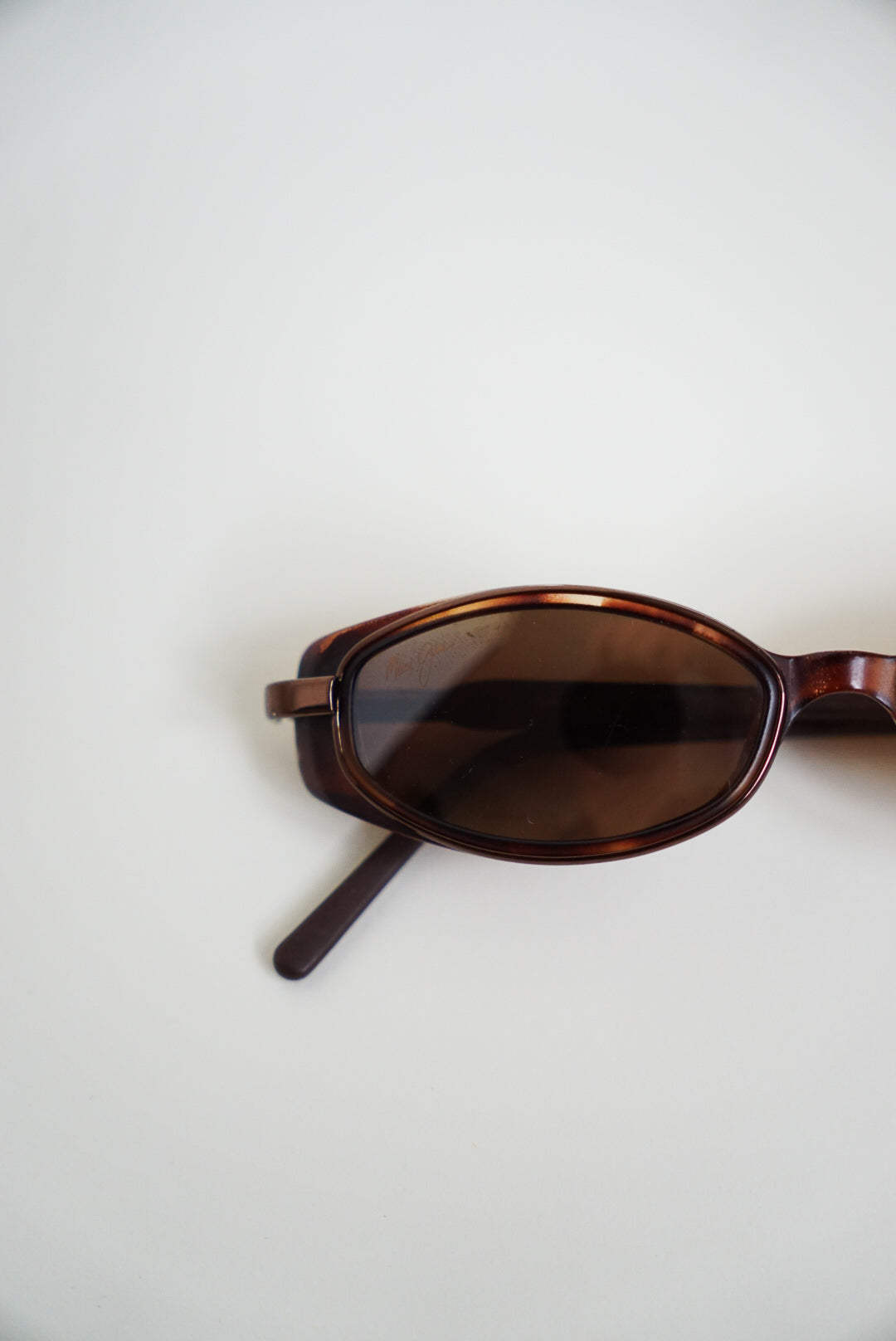 00s Maui Jim Polarized Tortoise Brown Sunglasses