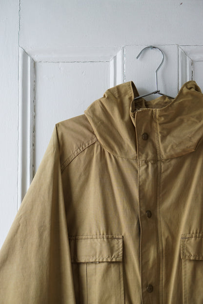 Hooded Camel Parka | Size L