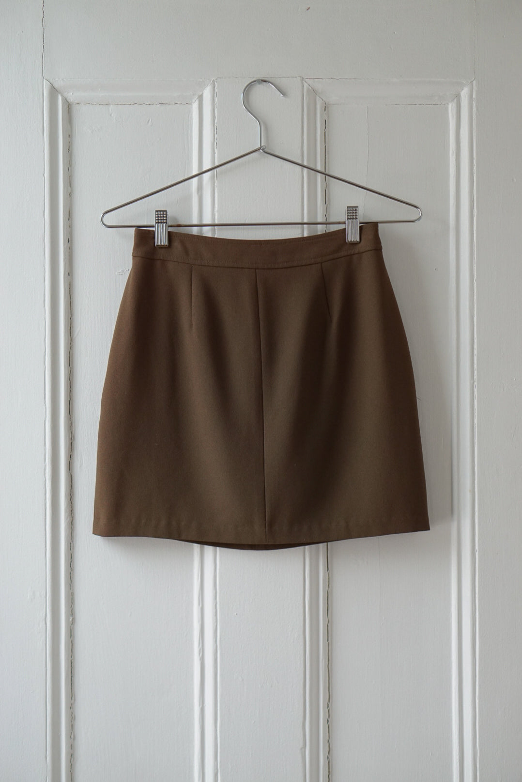 Olive Brown Y2K Mini Skirt | Size 26