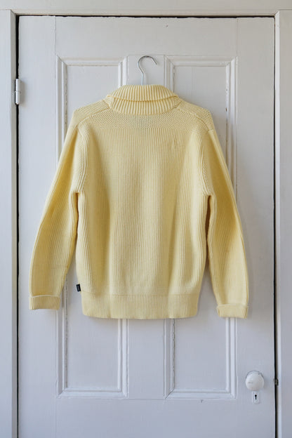Ralph Lauren Lemon Yellow Cotton Knit | Size L
