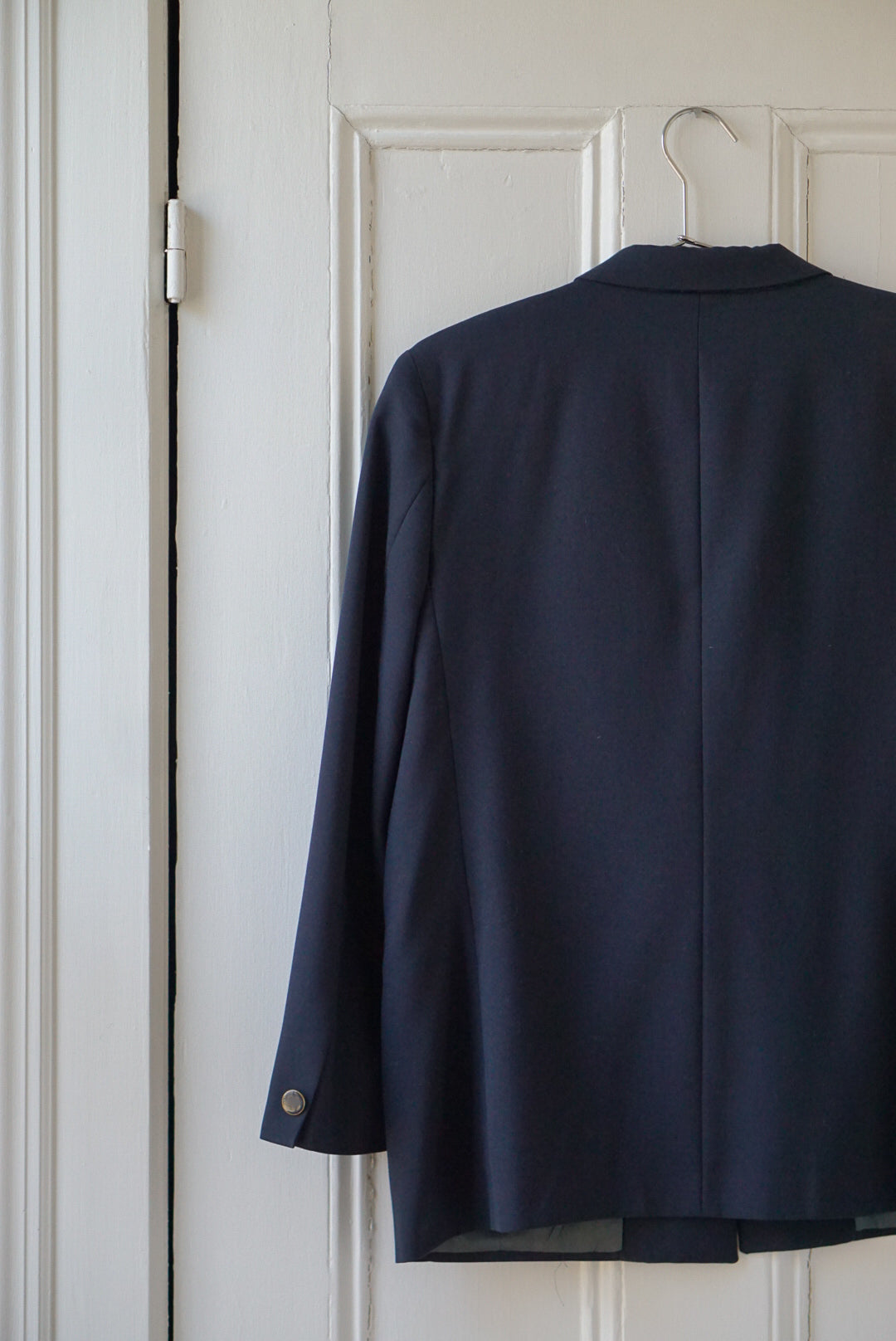 Navy Blue Single Button Blazer | Size M/L