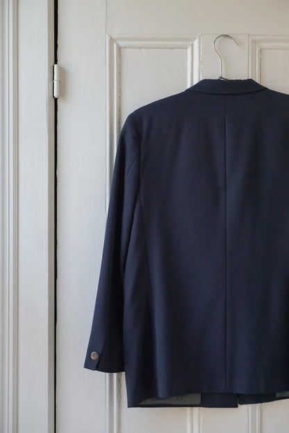 Navy Blue Single Button Blazer | Size M/L
