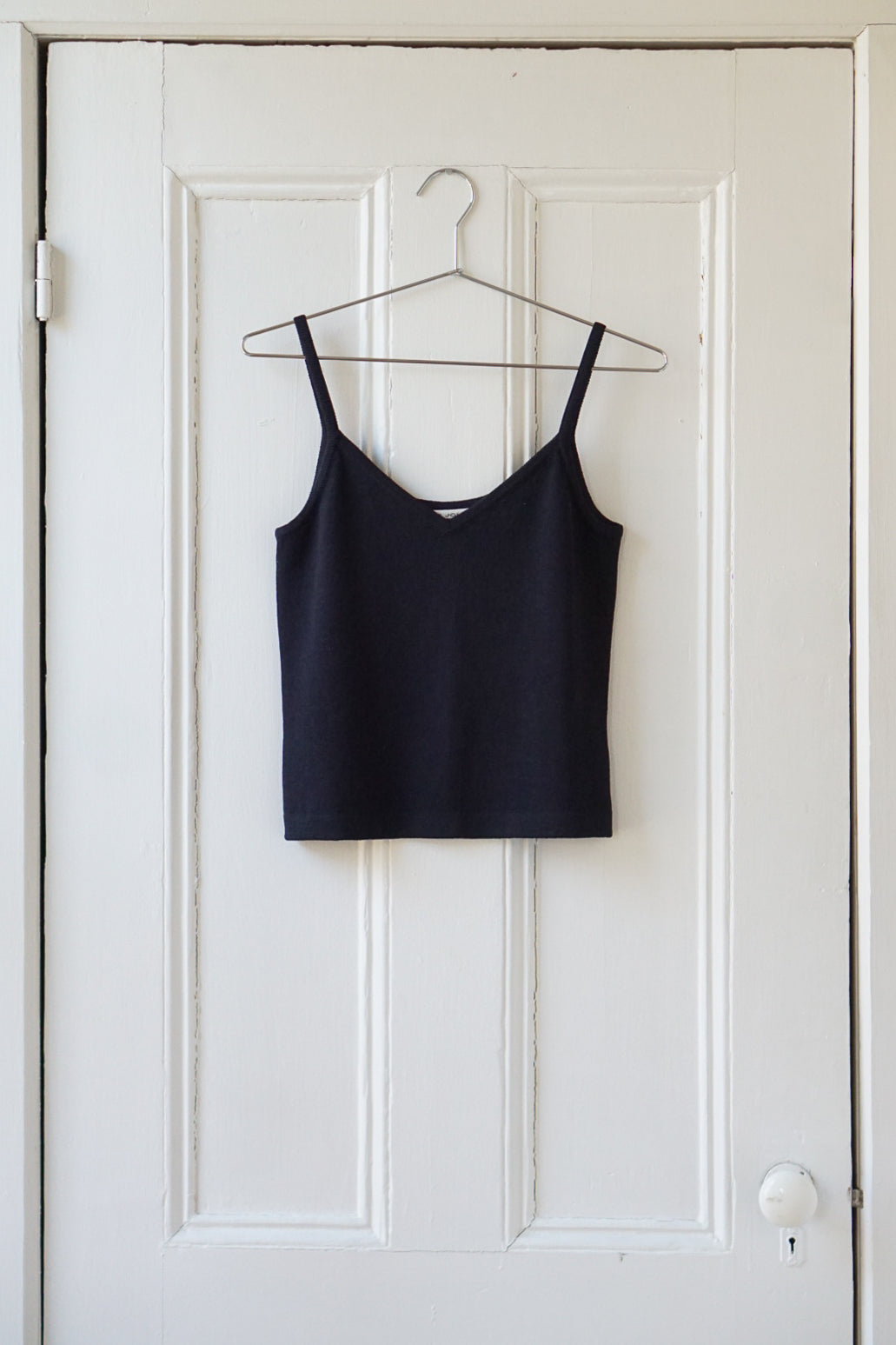St. John Black Knit Camisole | Size S/M