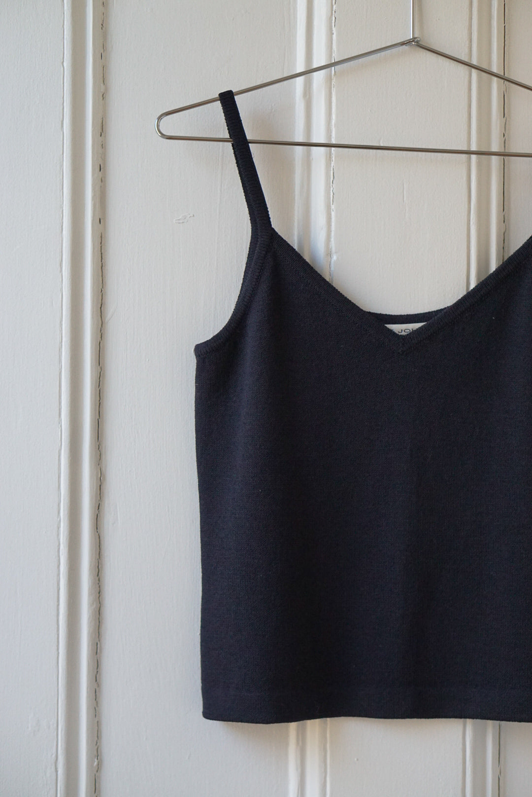 St. John Black Knit Camisole | Size S/M
