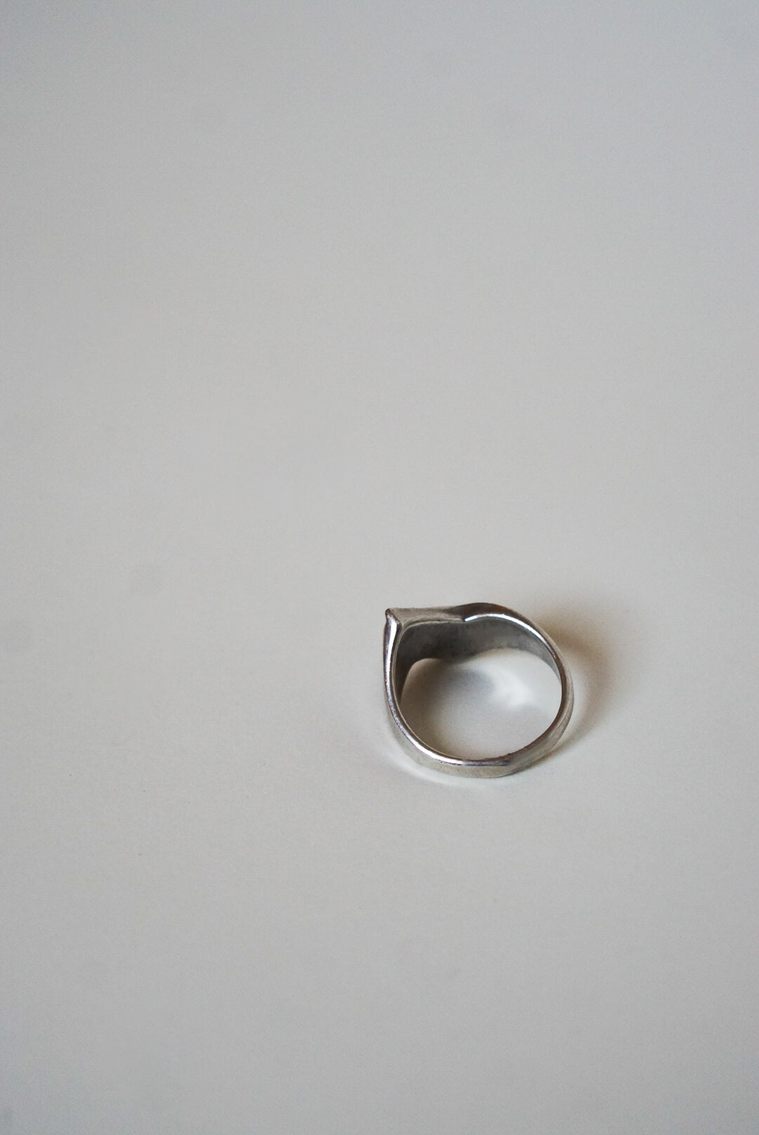 Sterling Silver Modernist Sculptural Band