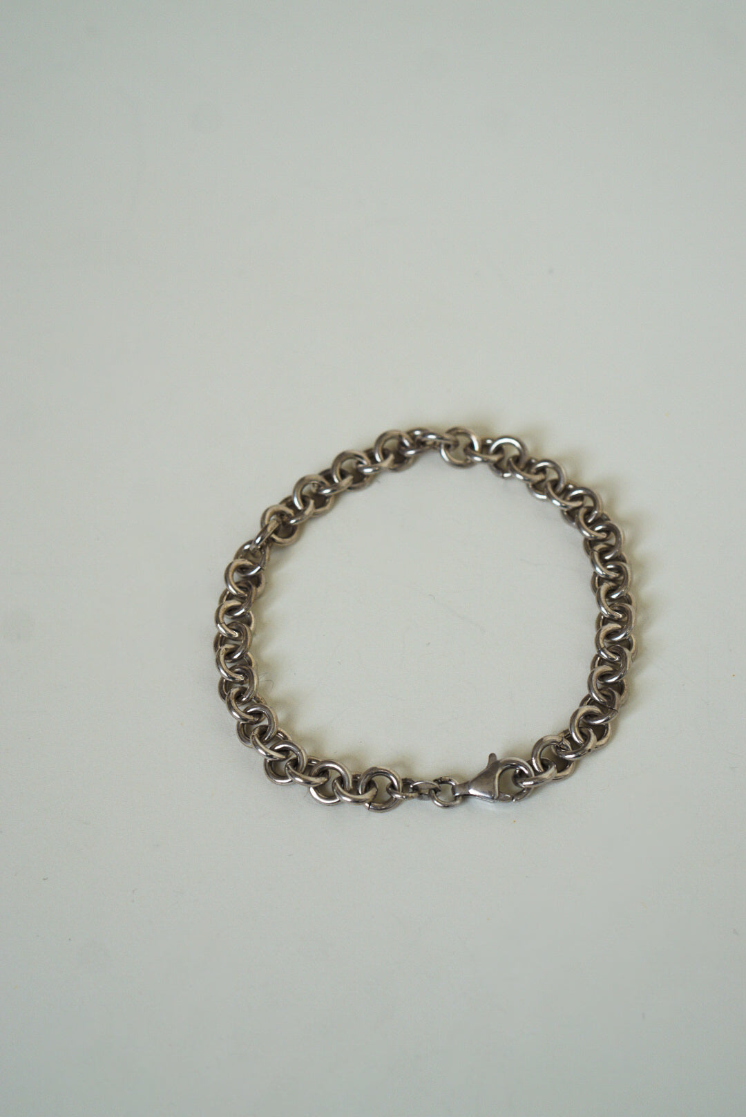 Sterling Silver Rolo Chain Bracelet