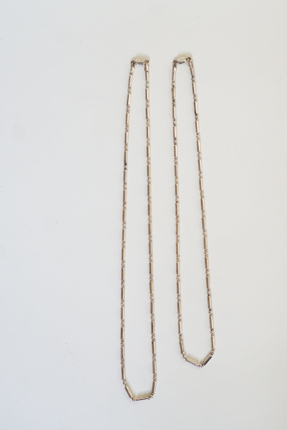 20" Italian Sterling Silver Tube Chain