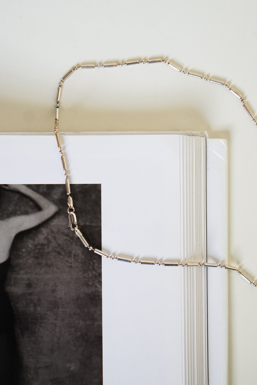 18" Italian Sterling Silver Tube Chain