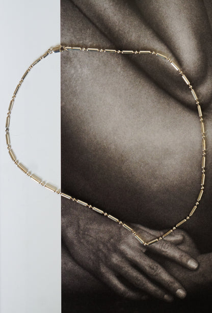 20" Italian Sterling Silver Tube Chain