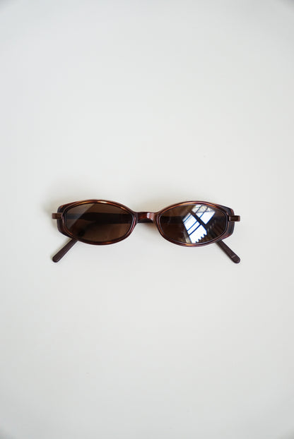 00s Maui Jim Polarized Tortoise Brown Sunglasses