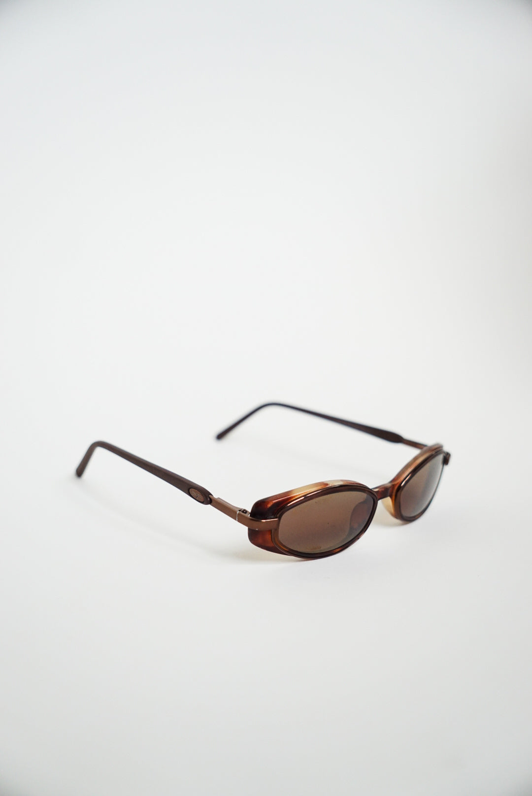 00s Maui Jim Polarized Tortoise Brown Sunglasses