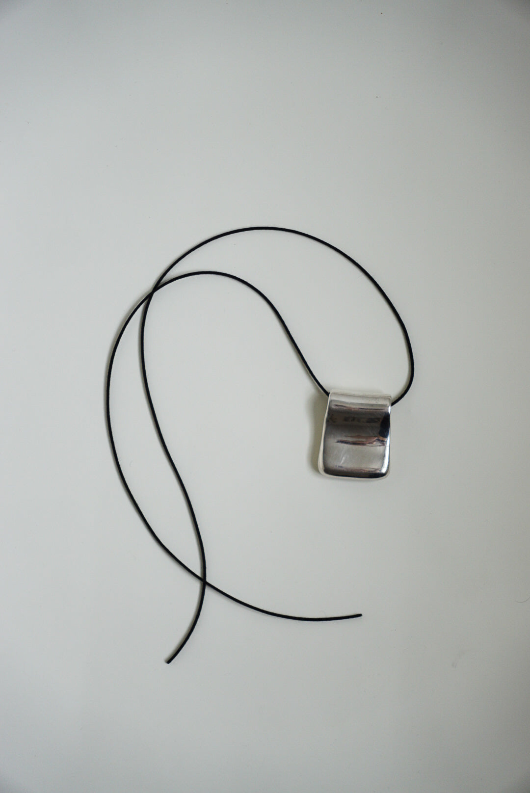Milor Italian Sterling Pendant on Black Suede Cord