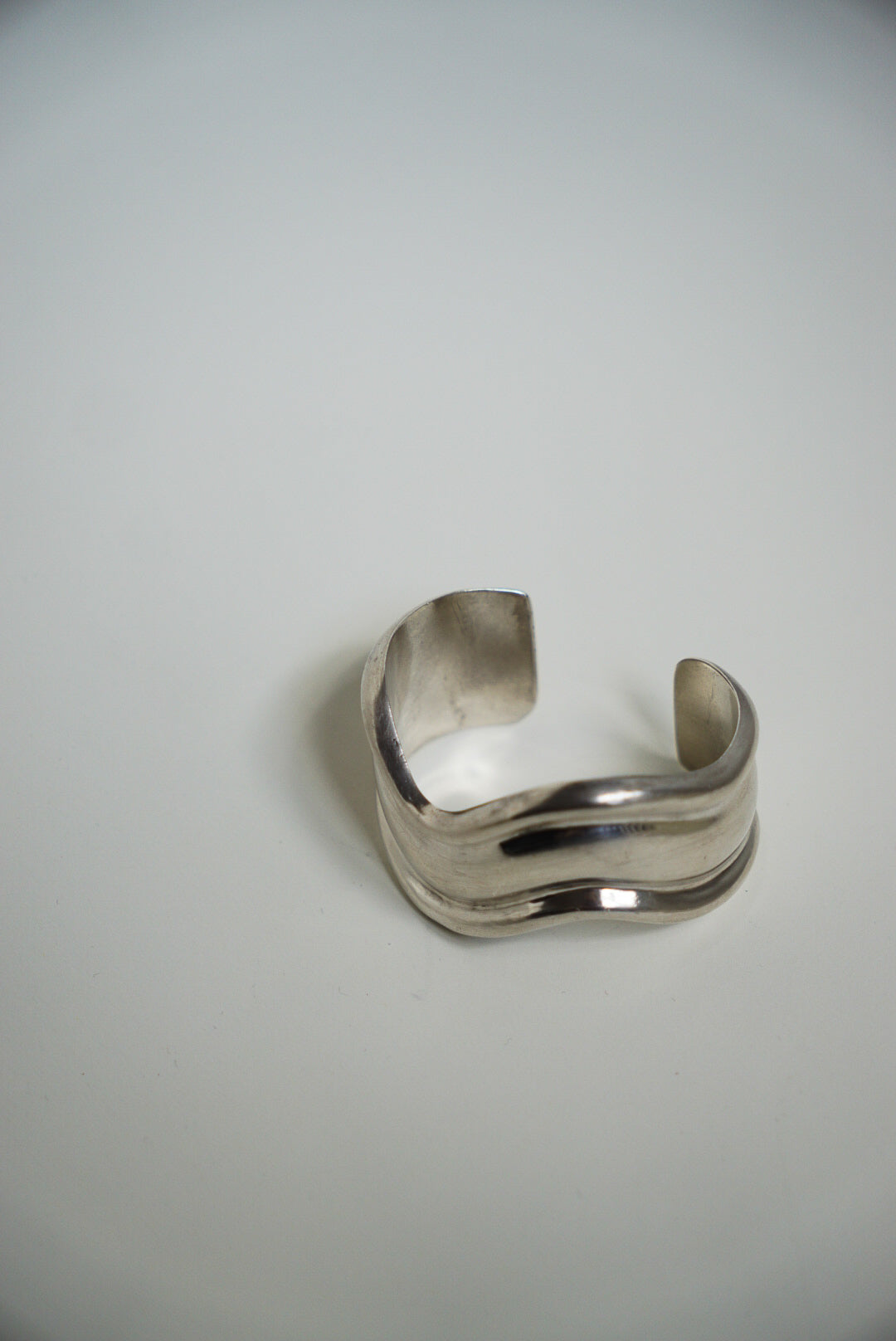 Taxco Sterling Sculptural Cuff
