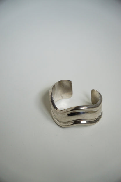 Taxco Sterling Sculptural Cuff