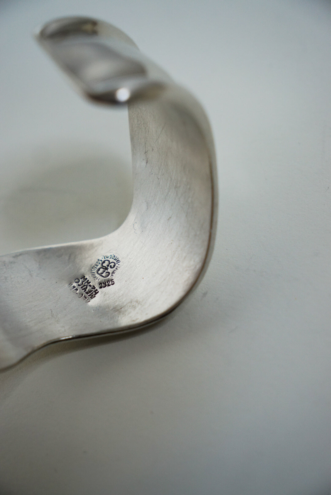 Taxco Sterling Sculptural Cuff