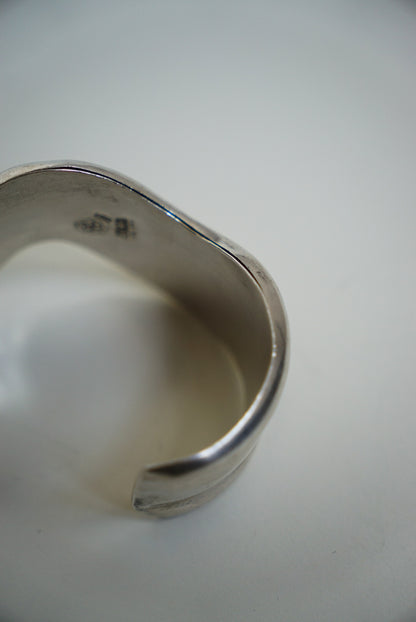 Taxco Sterling Sculptural Cuff