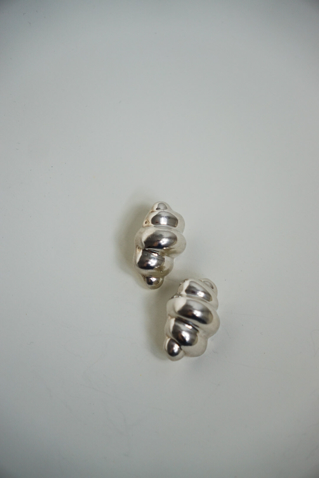 Taxco Sterling Sculptural Stud Earrings