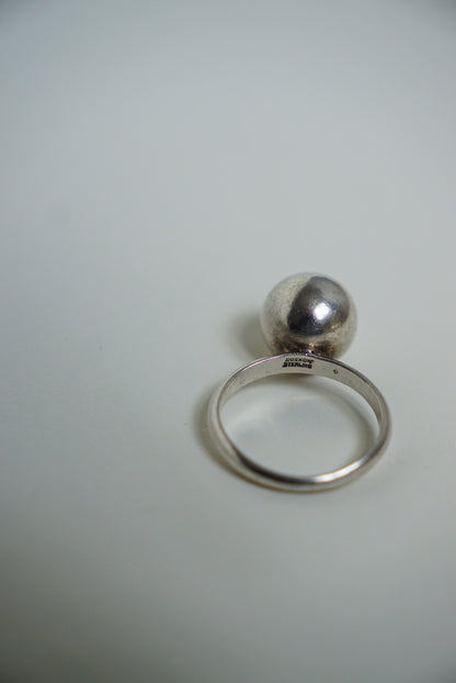 Leanore Doskow Sterling Sphere Ring