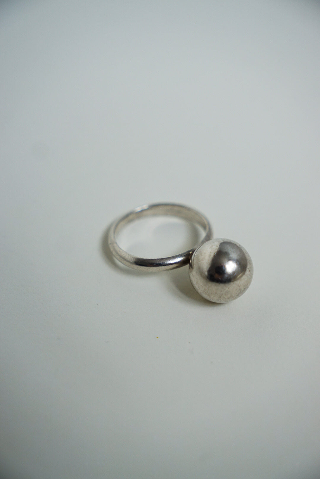 Leanore Doskow Sterling Sphere Ring