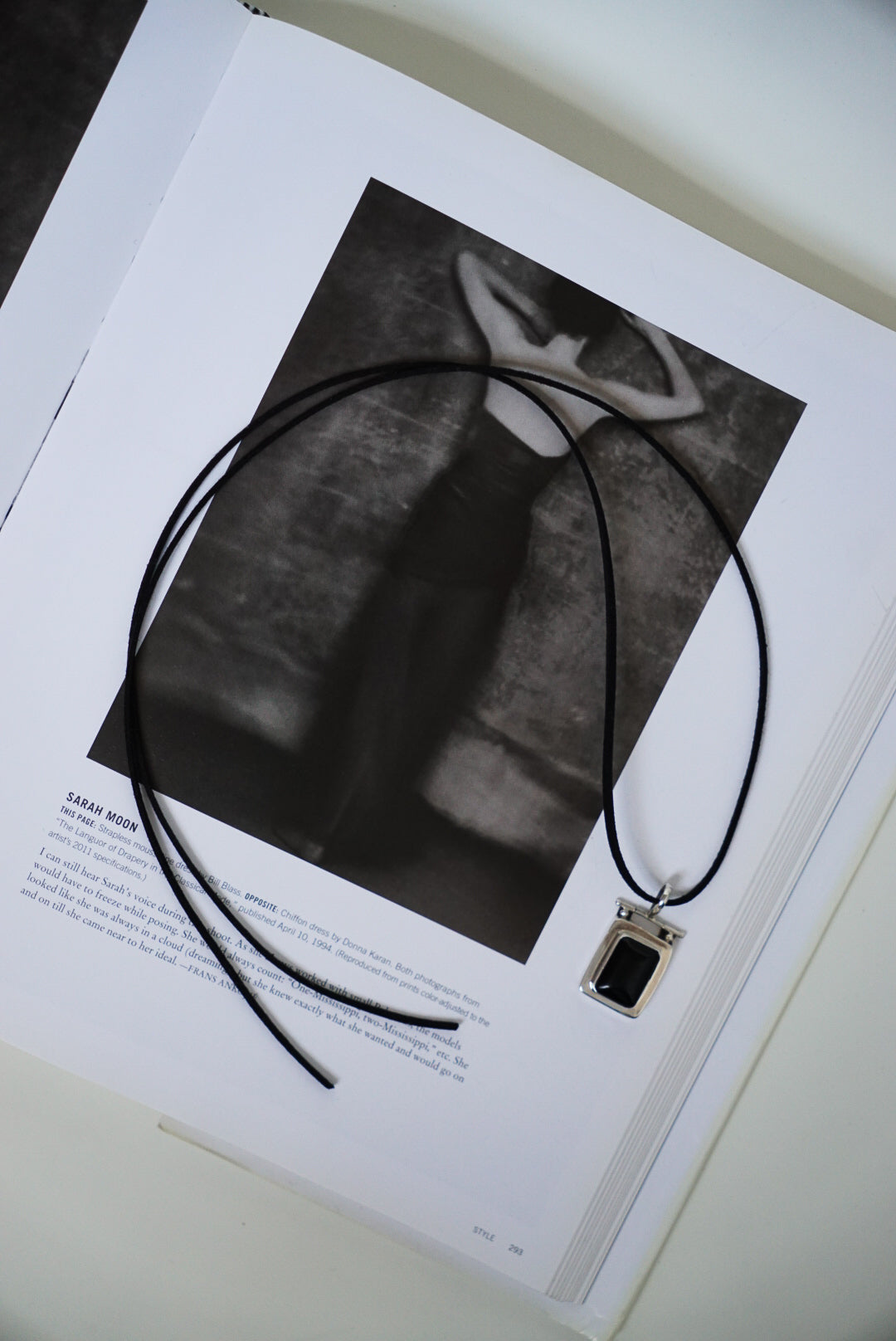 Sterling Onyx Pendant on Black Suede Cord
