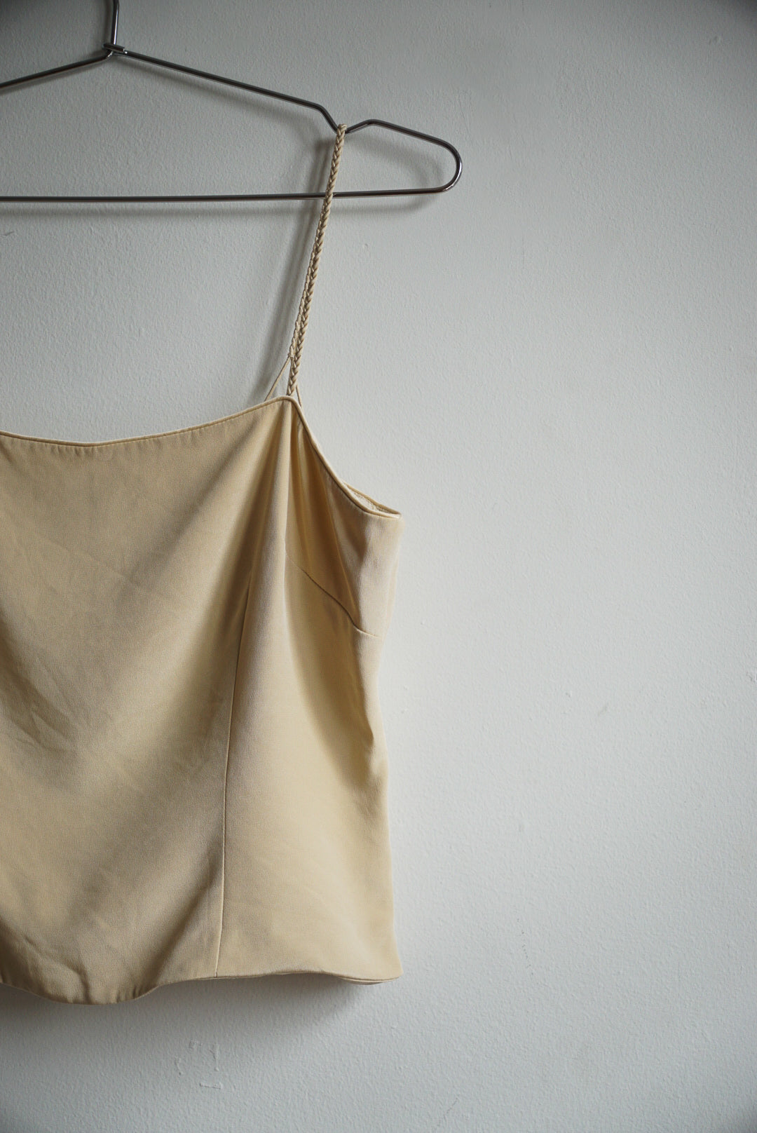 00s Ann Taylor Sand Silk Camisole