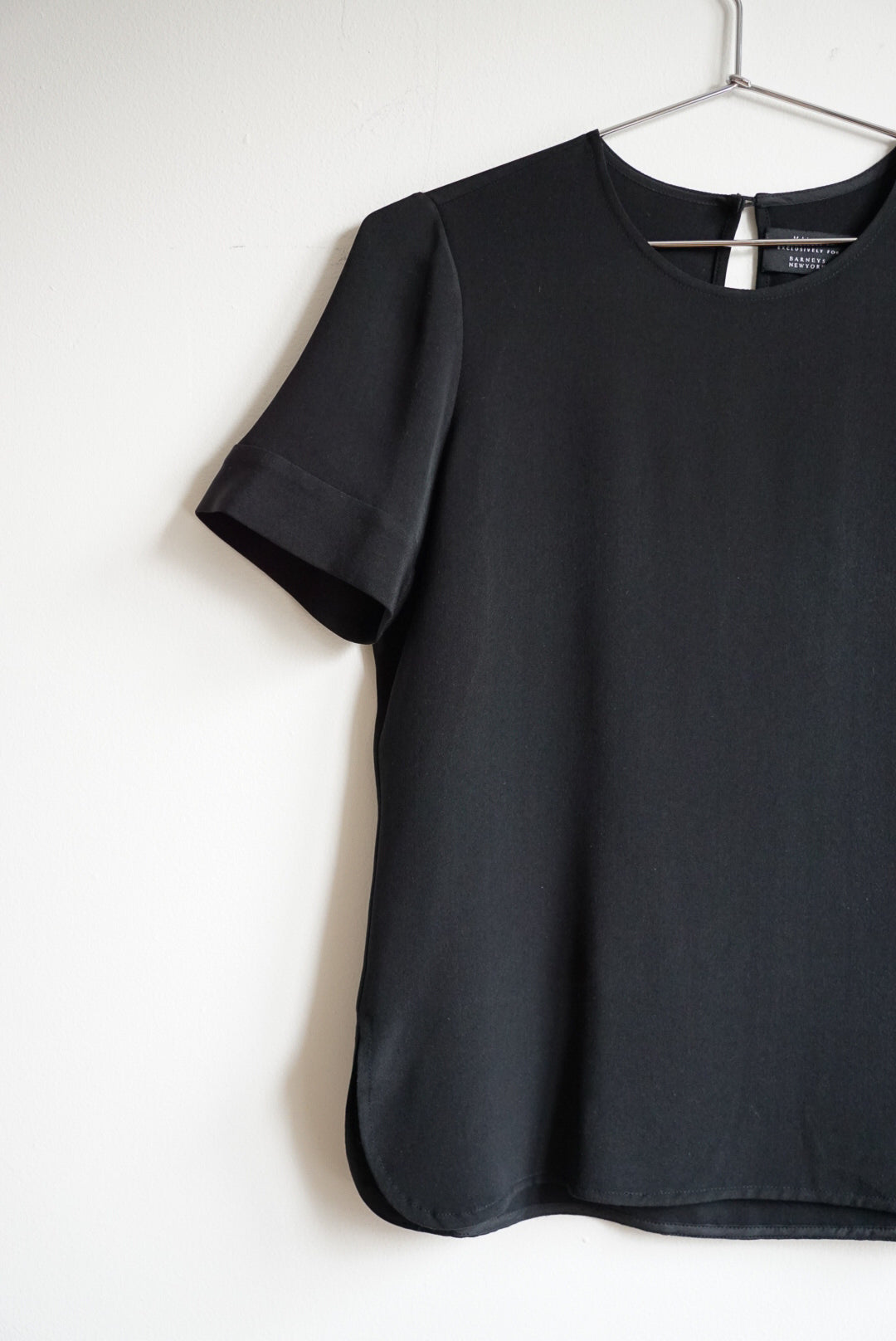 00s Maivet Black Silk Blouse